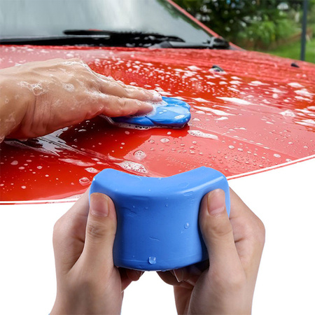 Hard clay for cleaning car paintwork