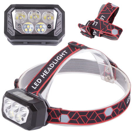 Headlamp headlamp led xhp30 smd rechargeable battery