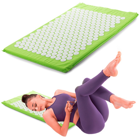 Health mat for acupressure for pain stress spikes
