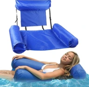 Inflatable mattress swimming water chair pool lounger float