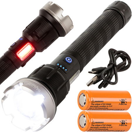 Military bailong police led torch xhp90 strong