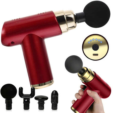 Mini muscle body massage gun powerful massage gun portable