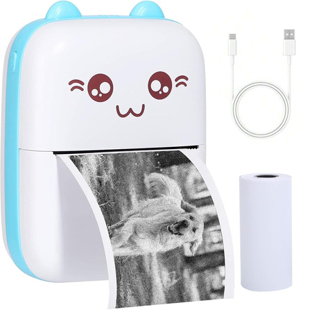 Mini thermal printer wireless portable photo memo printer