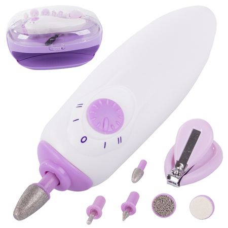 Nail art designs manicure pedicure dryer 7-in-1 set of accessories