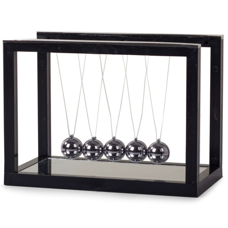 Pendulum balls newton balls desk large mirror