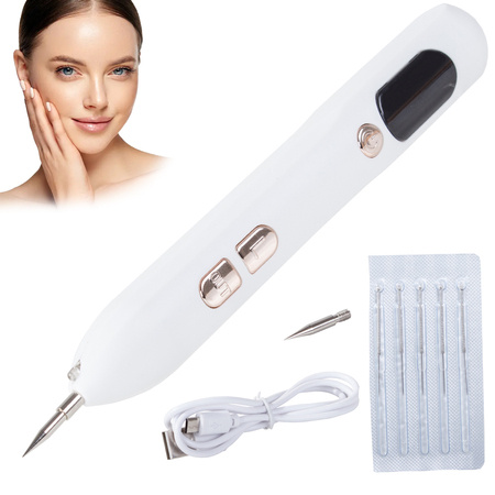 Plasma pen for the removal of warts and freckles