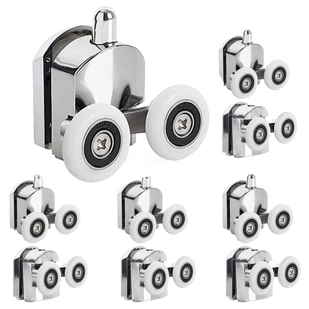 Rollers for shower cubicle set wheels 8 rollers