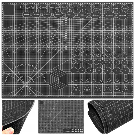 Self-healing cutting mat a2 modelling double-sided