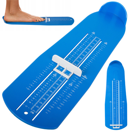 Shoe length measuring tape for feet