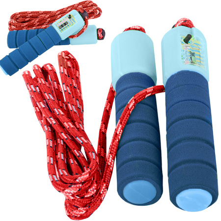 Skipping rope with counter crossfit adjustable string fitness exercise movement