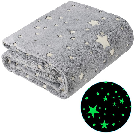 Soft blanket bedspread luminous 150x180