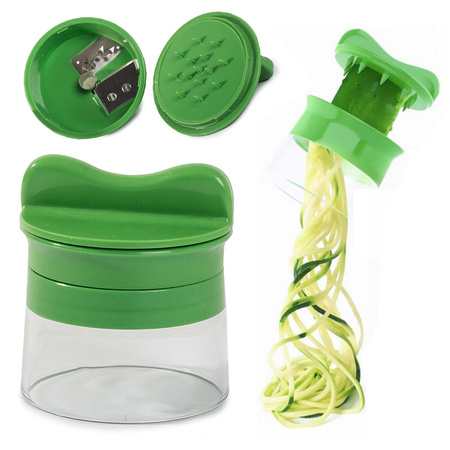 Spiral sharpener vegetable shredder chopper