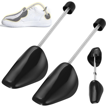 Spring shoe stretchers against shoe creasing 2 pieces