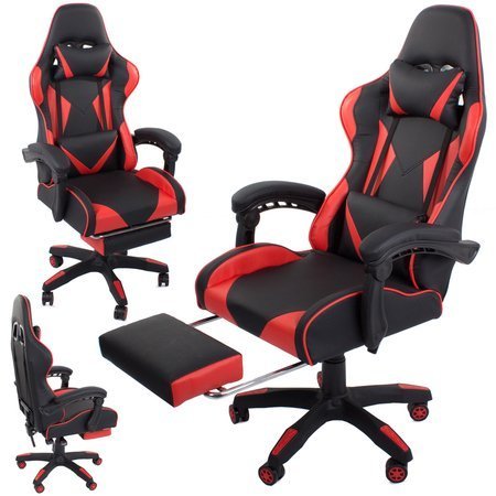 Swivel bucket gaming chair for players