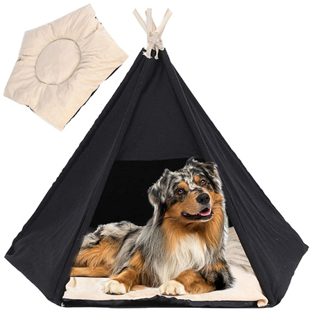 Tepee tent house dog bed cat kennel