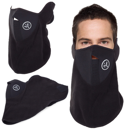 Thermal active mask for bicycle motorbike face