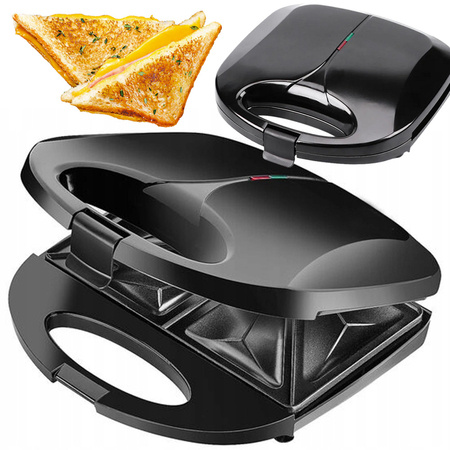 Toaster toast 750w sandwich double black