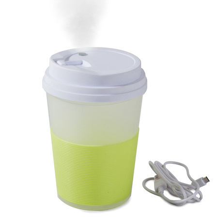 Usb air humidifier cup rgb led aromatherapy
