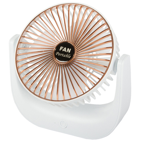 Wireless standing desk fan