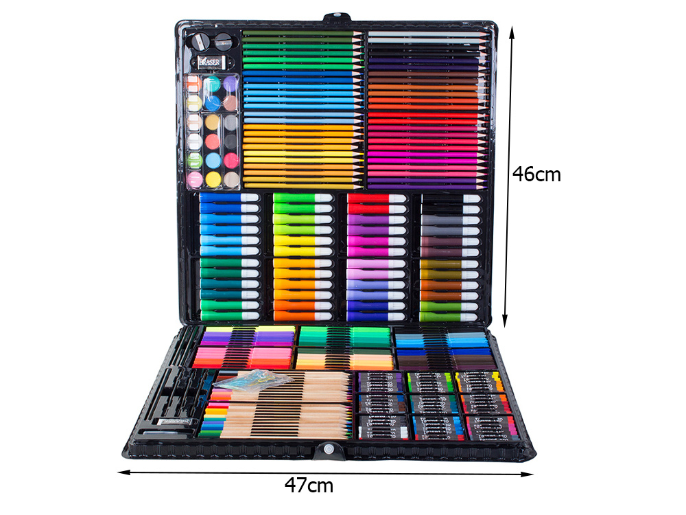 Artistic painting set in case 288 pcs