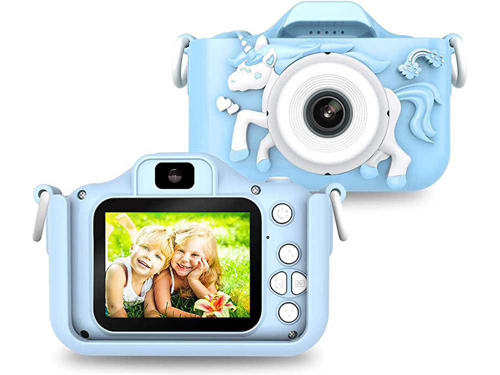 Camera camera for children unicorn Blue | CATEGORIES \ For children \ Toys  | internetowa-hurtownia.pl