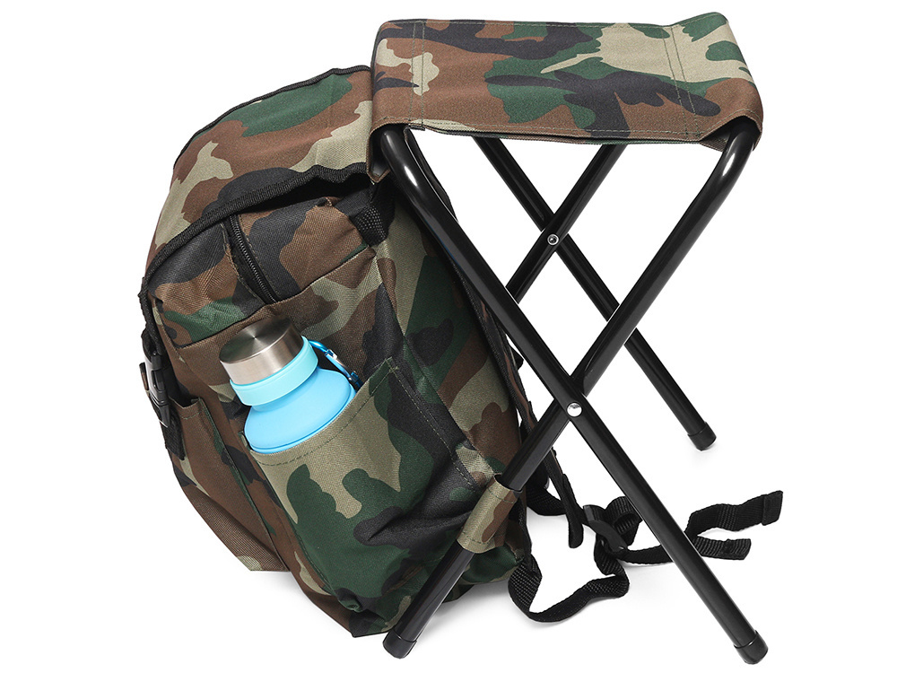 Fishing chair with backpack folding bag 3in1
