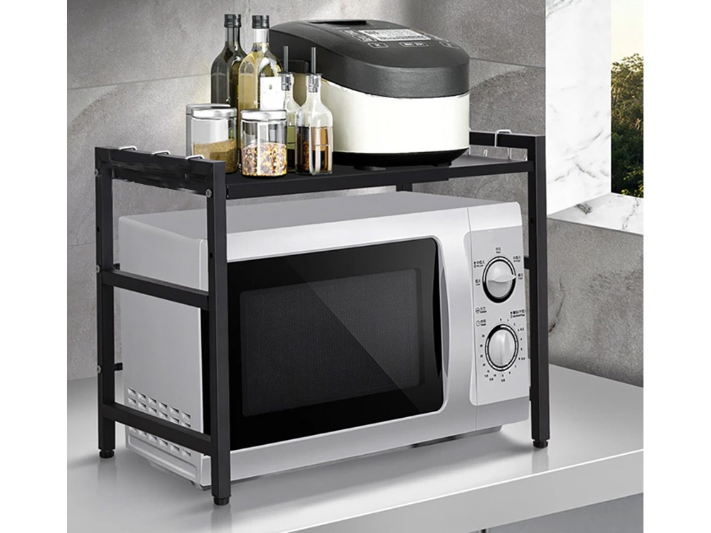 Microwave oven rack adjustable kitchen shelf CATEGORIES \ Kitchen