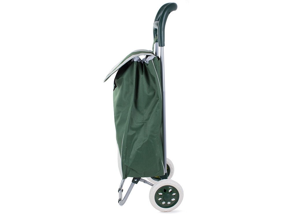 Shopping trolley wheeled shopping bag solid