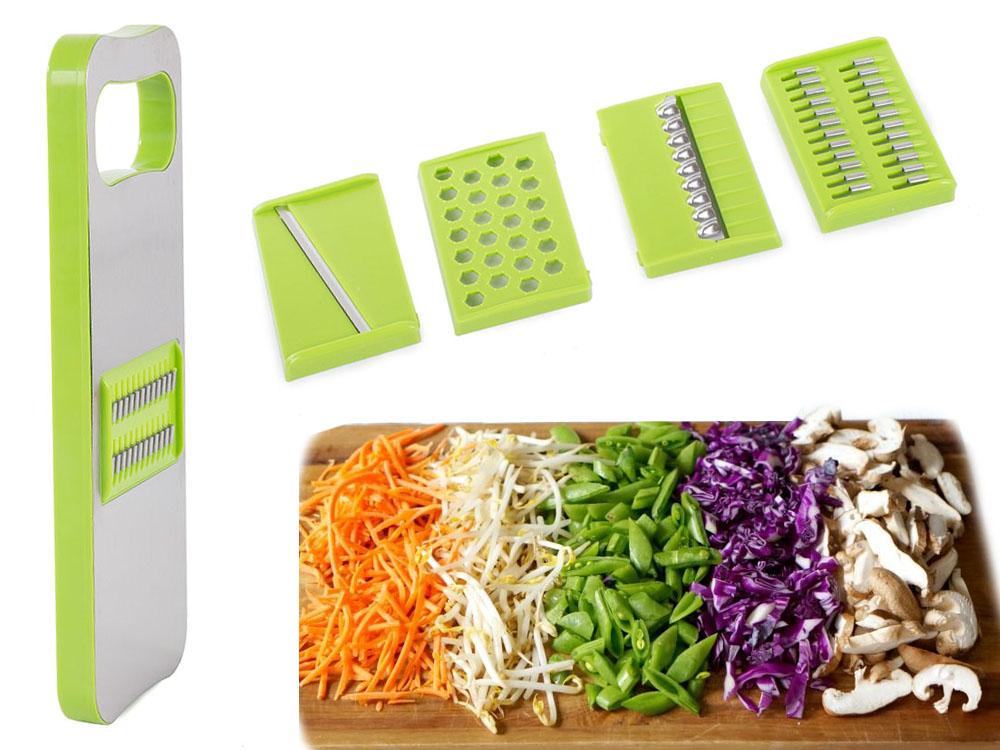 Vegetable grater 4in1 slicer shredder magnet