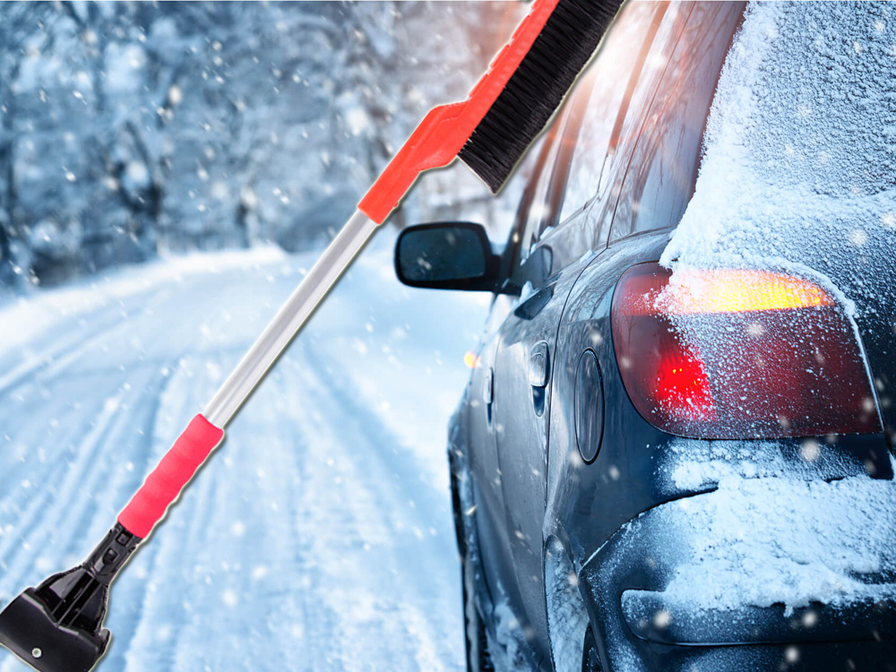 Window scraper 2in1 car snow brush long car scraper, CATEGORIES \  Automotive \ Window scrapers