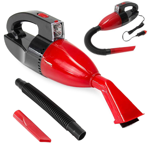 12v car hoover with torch