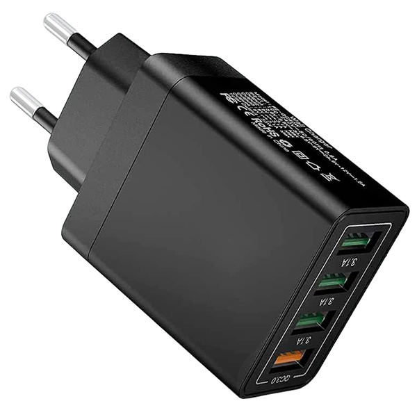 4xusb quick charge 3.0 mains charger