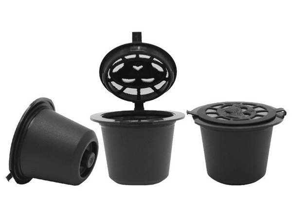 5 x reusable nespresso coffee capsules