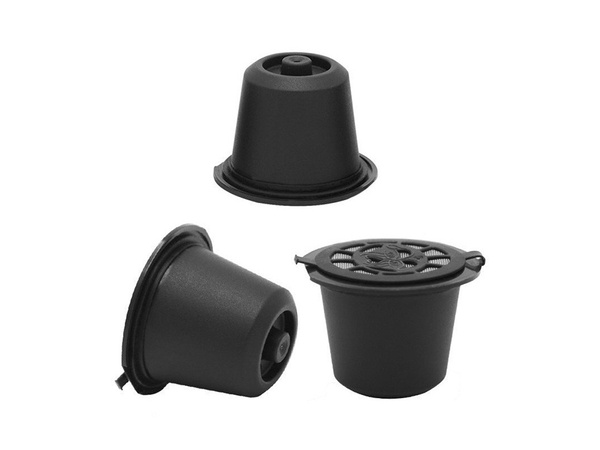 5 x reusable nespresso coffee capsules