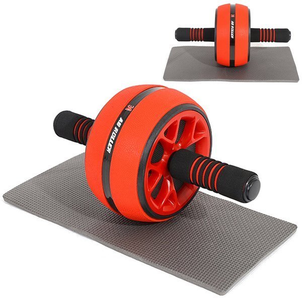 Abdominal exercise roller wheel + mat