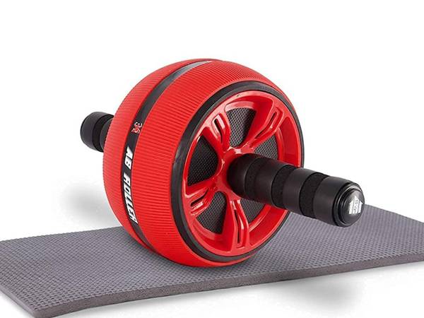 Abdominal exercise roller wheel + mat