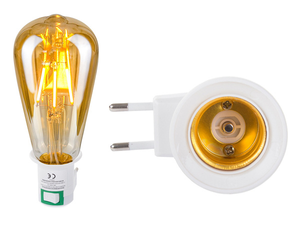 Adapter bulb adapter switch 230v e27