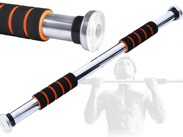 Adjustable steel pull-up bar