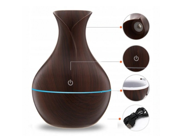 Air humidifier aroma diffuser aromatherapy rgb illumination usb