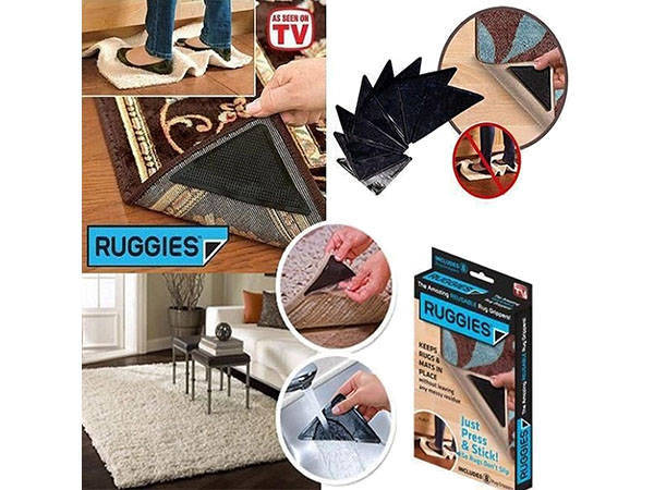 Non Slip Rug Grip Mat Carpet Gripper Ruggies Slide Anti Skid