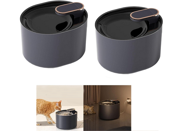 Automatic cat waterer dog water fountain filters water bowl