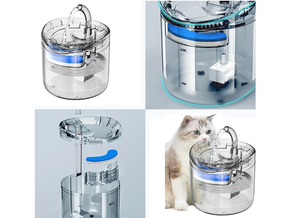 Automatic drinker for cat dog fountain quiet bowl drinker