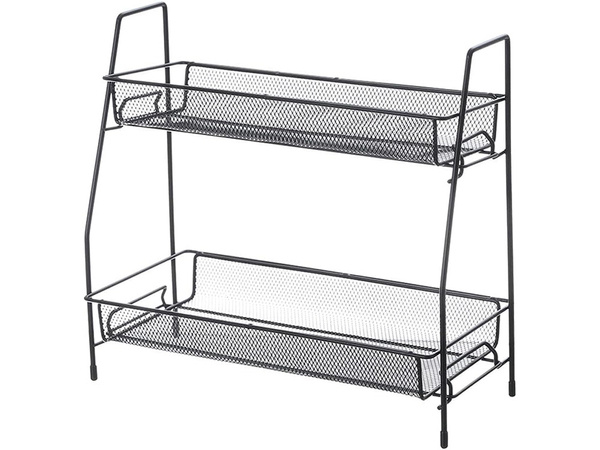 BATHROOM SHELF CY-0117 BLACK (30) GAB_A