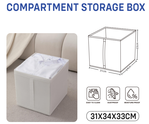 BOX 1 HANDLE 31008 WHITE (48)