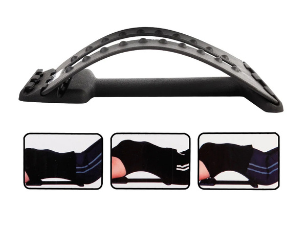 Back massage stretching device