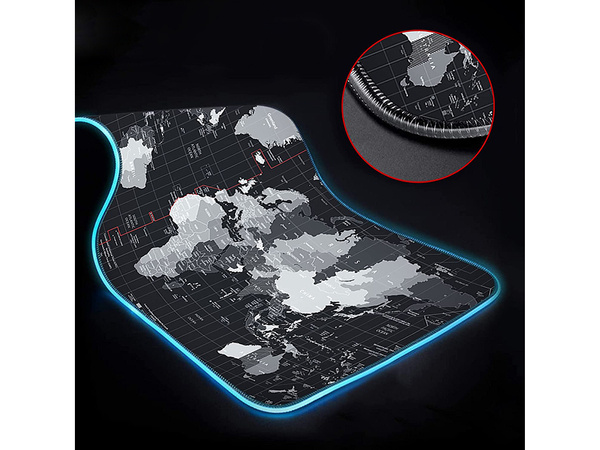 Backlit gaming mouse pad led xxl