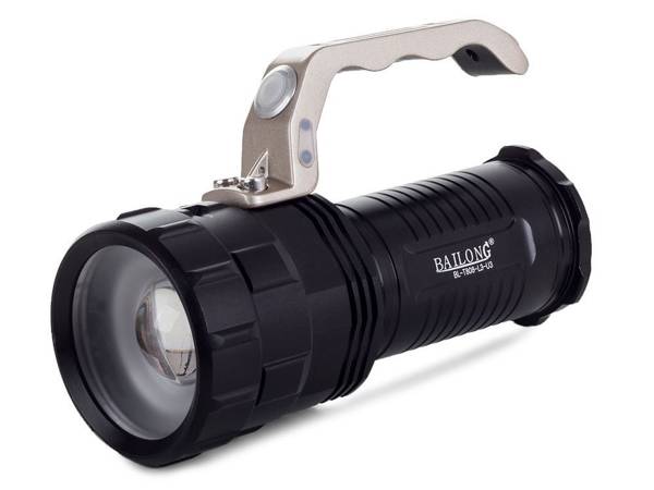 Bailong flashlight police searchlight cree xm-l3-u3 t808