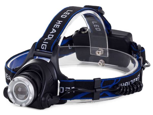 Bailong head torch zoom led cree xm-l3-u3