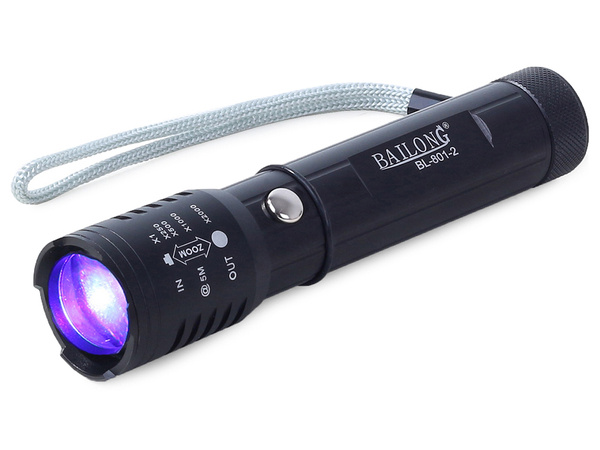 Bailong uv led torch + blood air conditioning tester