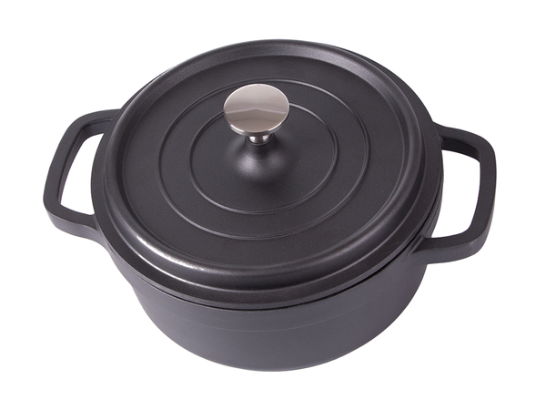 Baking pot non stick induction cooking pot gas lid 2l
